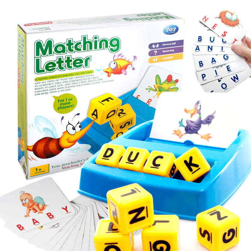 Alphabet Matching Educational Toy for Kids - SafeBabyKinder