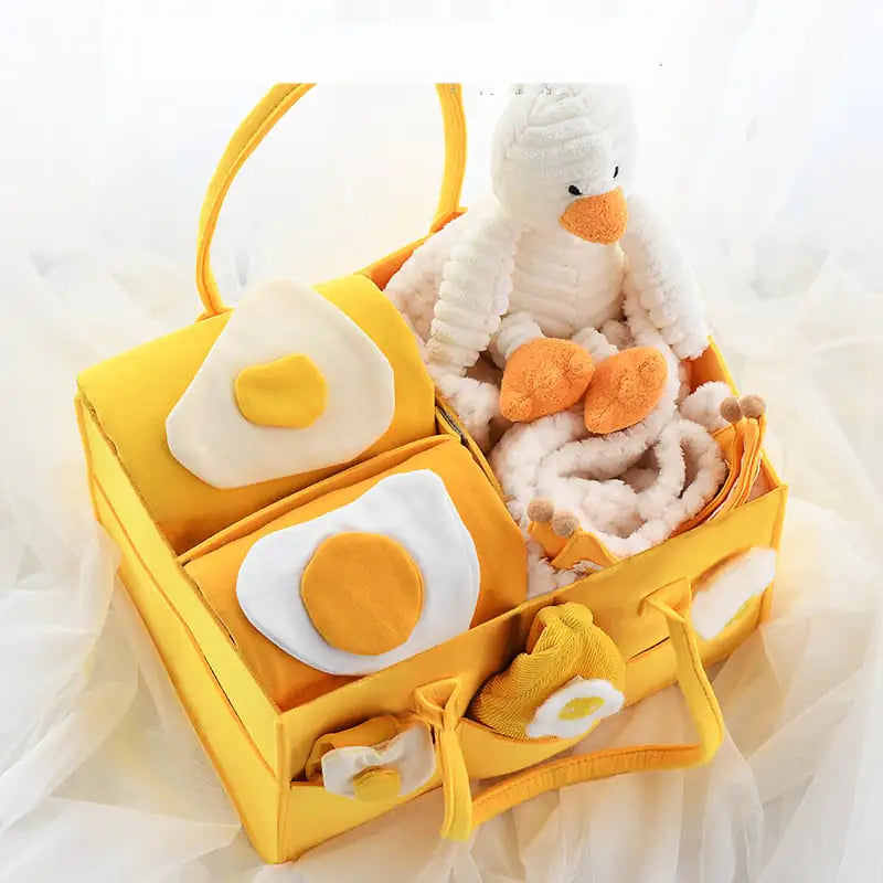 Newborn Gift Box with Summer Dress and Baby Supplies - SafeBabyKinder