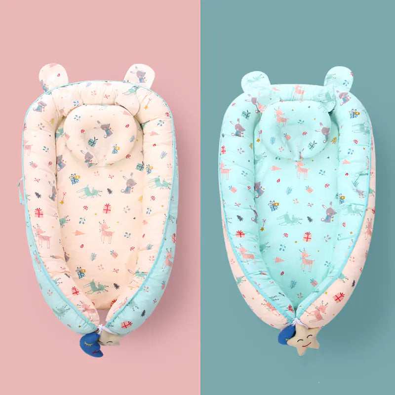 Anti-Shock and Anti-Pressure Baby Sleeping Crib - SafeBabyKinder