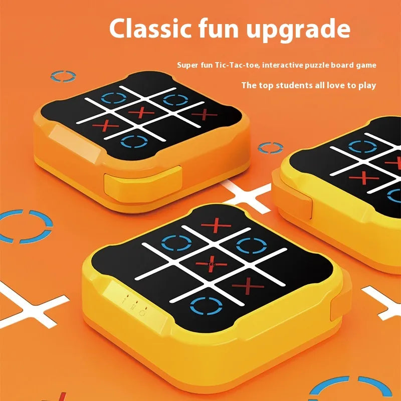 Montessori Tic-Tac-Toe Educational Puzzle Chess Set - SafeBabyKinder