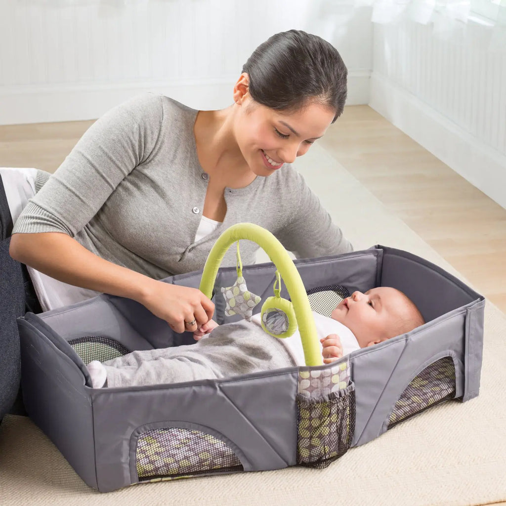 Portable Baby Safety Travel Crib with Folding Design - SafeBabyKinder