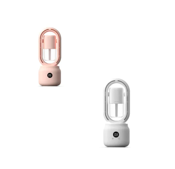 Bladeless USB Spray Mist Electric Fan & Air Humidifier (Rechargeable, Tabletop) - SafeBabyKinder