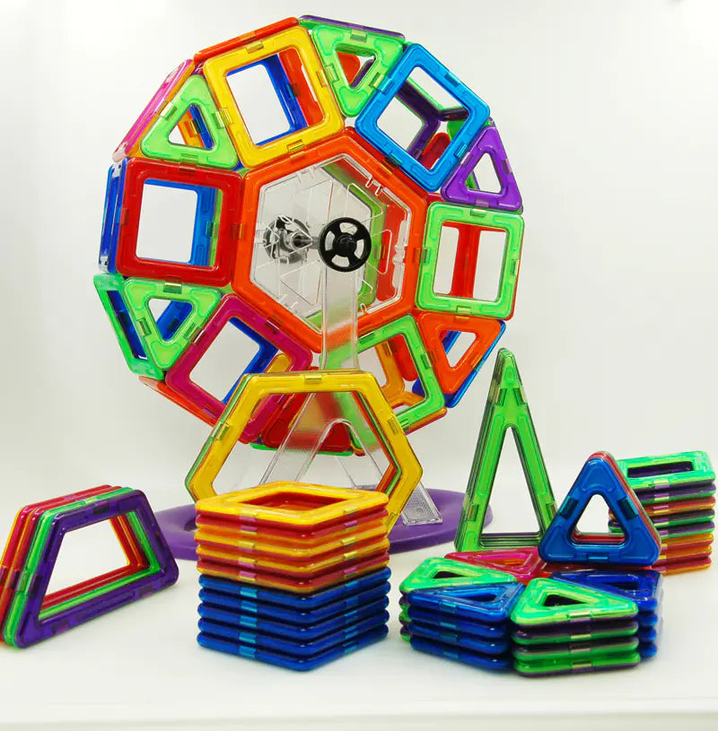Magnetic Blocks Educational Building Toy - SafeBabyKinder