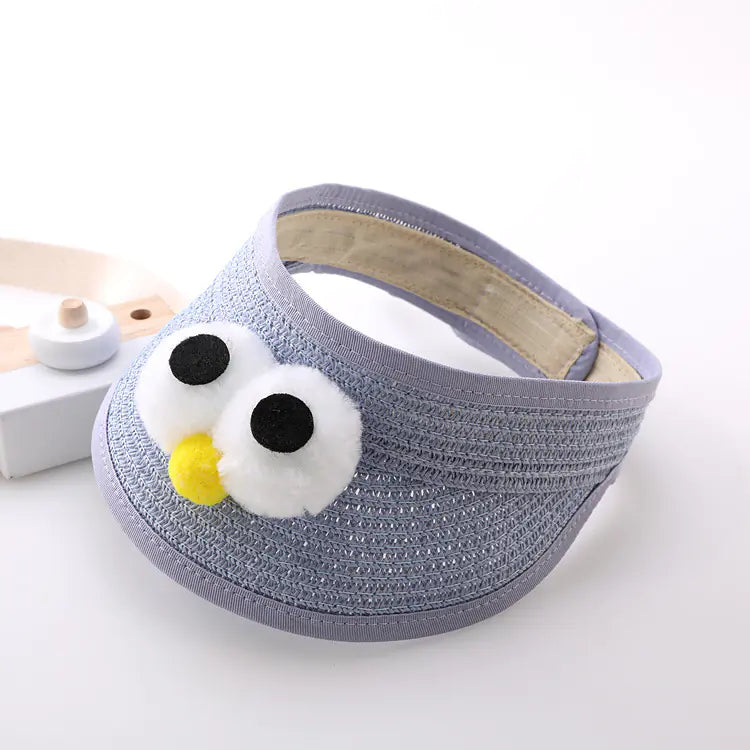 Summer Baby Hat with Sunshade and Empty Top Design - SafeBabyKinder