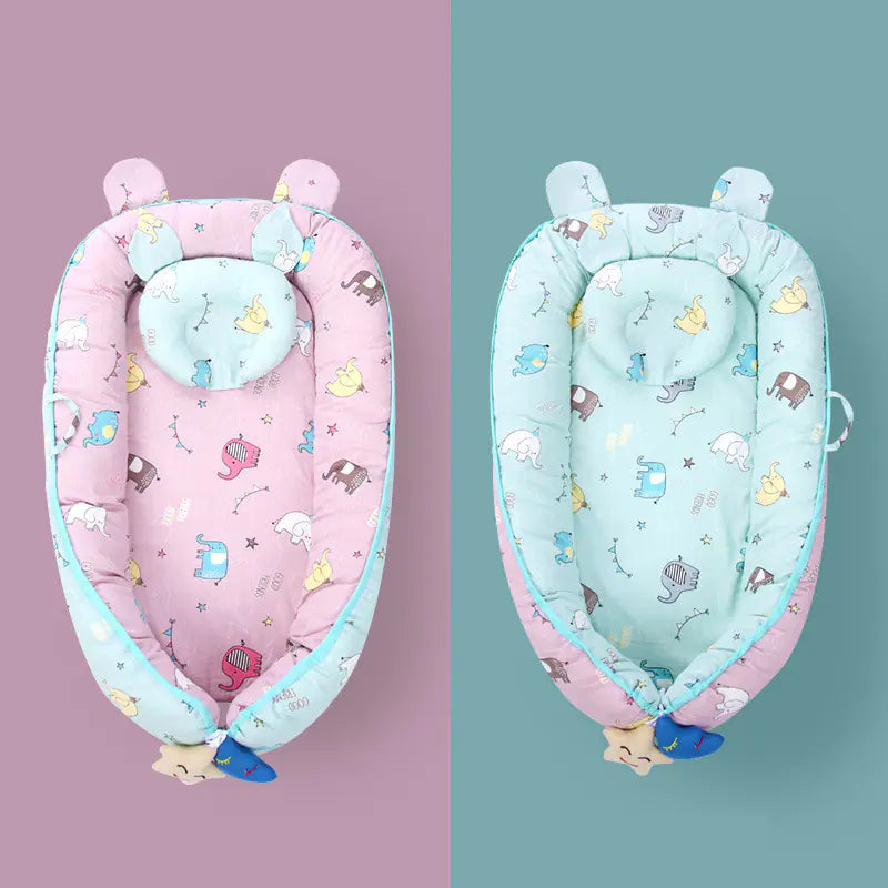 Anti-Shock and Anti-Pressure Baby Sleeping Crib - SafeBabyKinder