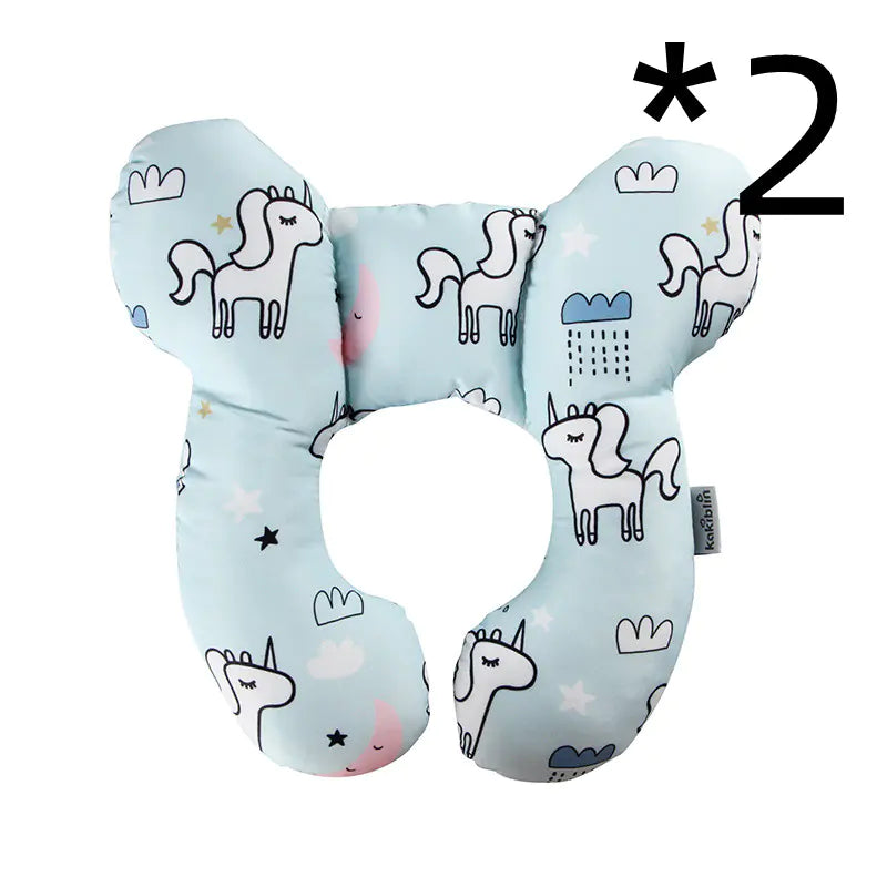 U-Shaped Travel Support Cushion for Babies - SafeBabyKinder