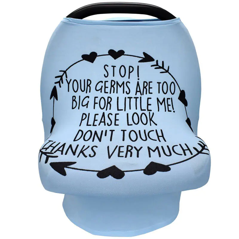 Multi-Function Nursing Cover with Sunshade and Windshield - SafeBabyKinder