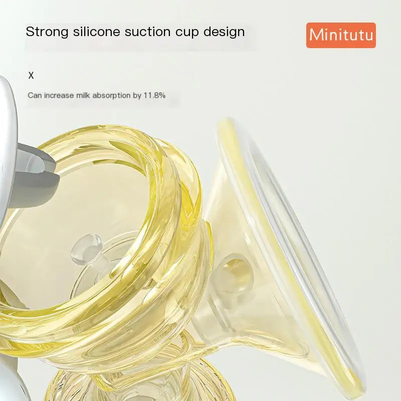 Nano Antibacterial Manual Breast Pump with Massage Feature - SafeBabyKinder