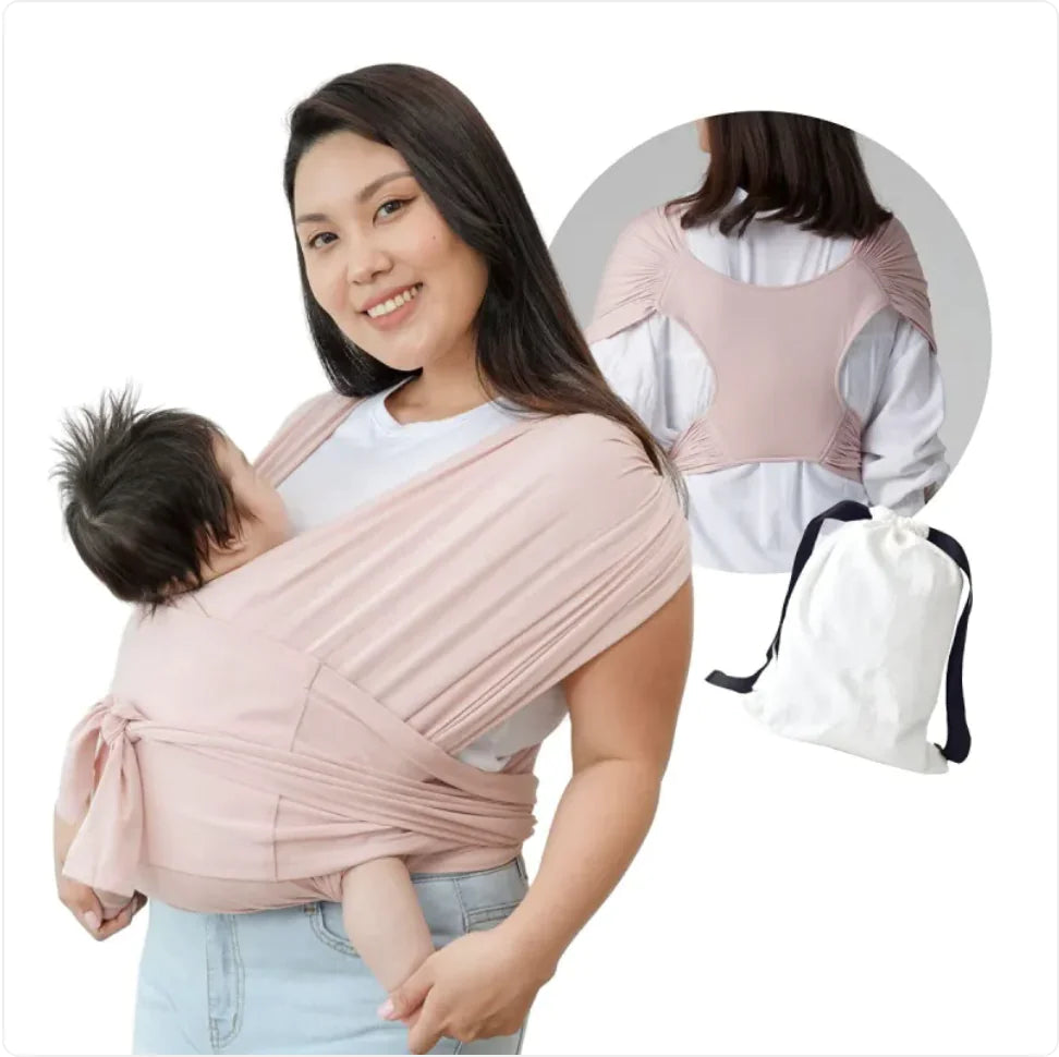 Cotton X-Type Baby Sling Wrap - SafeBabyKinder
