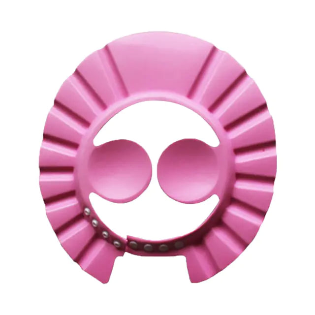 Adjustable Waterproof Baby Bath Shower Cap with Earmuffs - SafeBabyKinder
