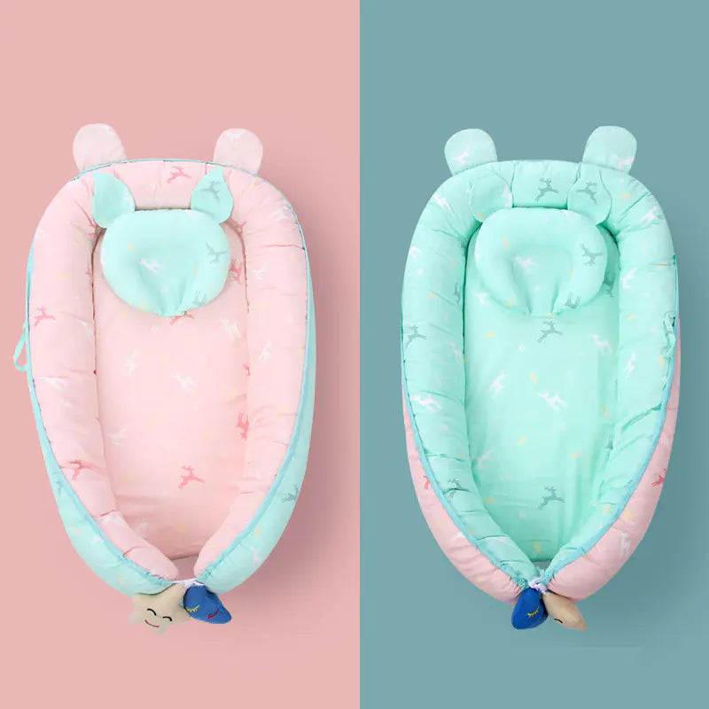 Anti-Shock and Anti-Pressure Baby Sleeping Crib - SafeBabyKinder