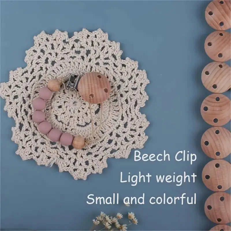 Beech Pacifier Clip to Keep Your Baby's Pacifier Safe - SafeBabyKinder