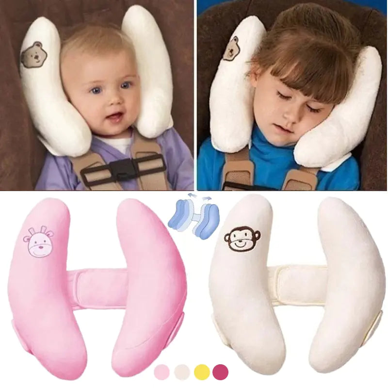 Infant Car Seat Stroller Pillow for Head and Neck Support - SafeBabyKinder