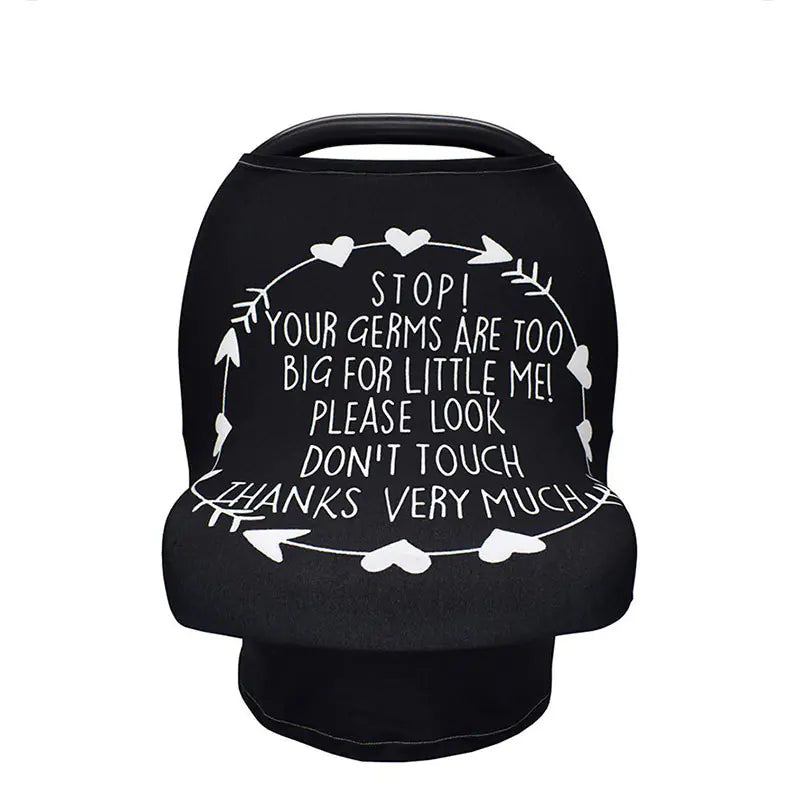 Multi-Function Nursing Cover with Sunshade and Windshield - SafeBabyKinder