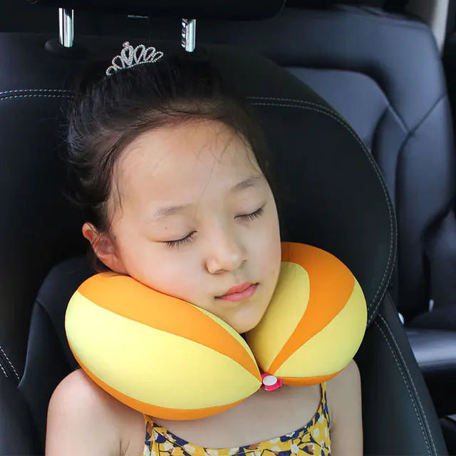 Children's U-Shaped Car Safety Seat Pillow - SafeBabyKinder