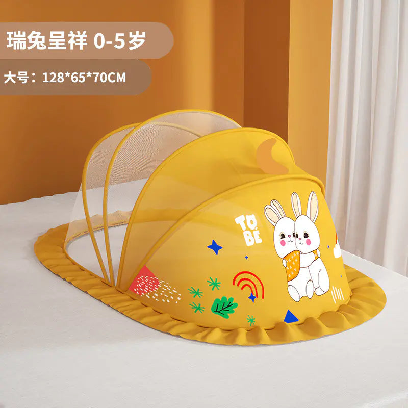 Baby Mosquito Net for Crib - Foldable and Universal - SafeBabyKinder