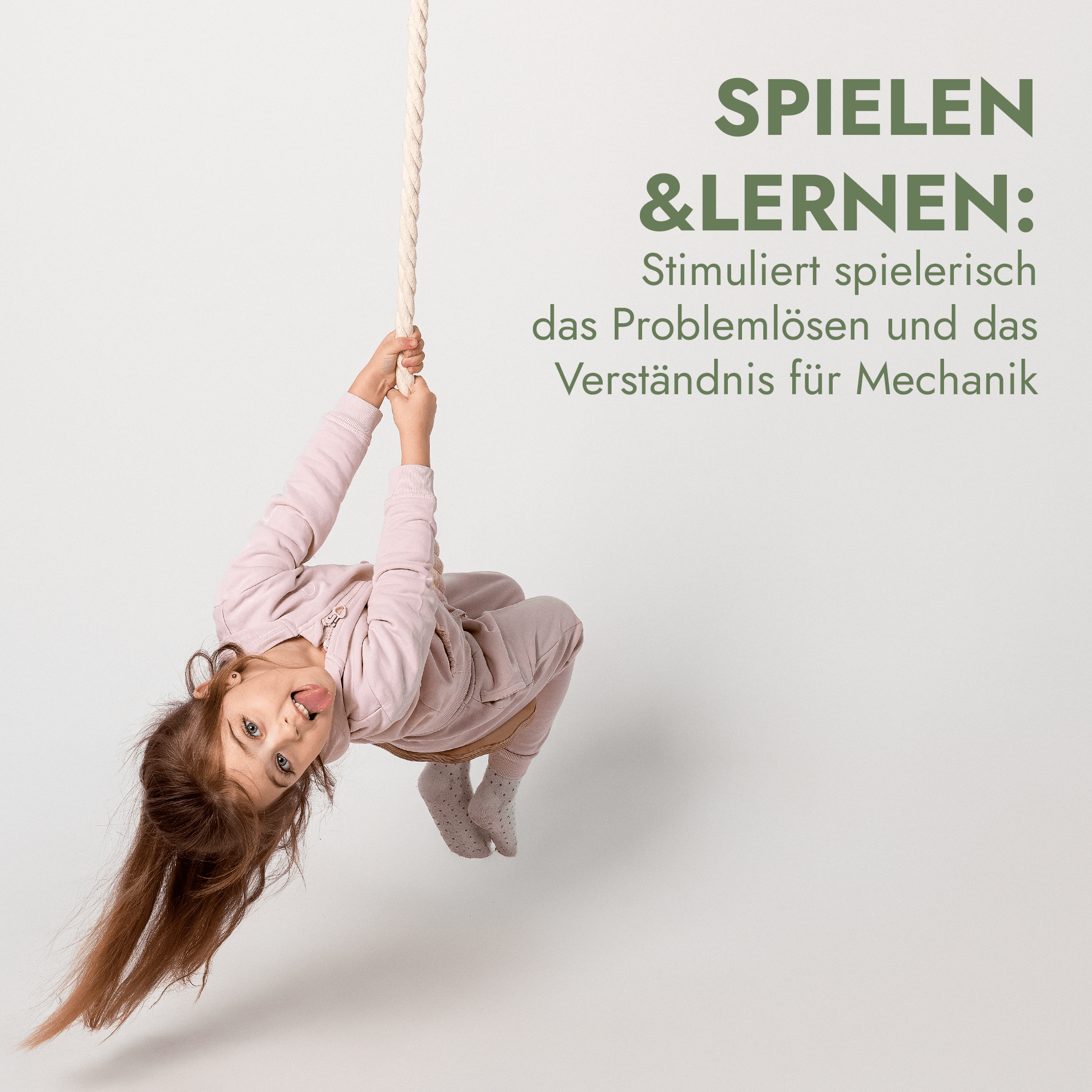 Set aus drei Schaukeln: Scheibe + Ringe + Strickleiter - SafeBabyKinder
