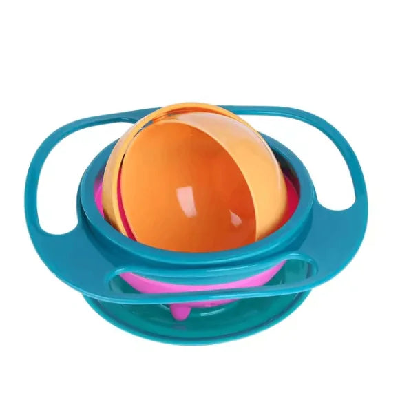 360-Degree Rotating Baby Bowl with Universal Gyro - SafeBabyKinder