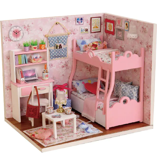 DIY Wooden House Puzzle Kit - SafeBabyKinder