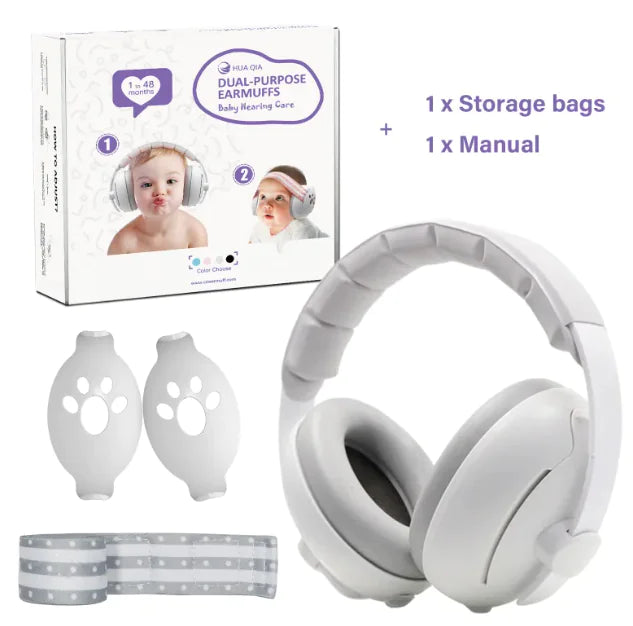 QuietBuds 2-in-1 Baby Ear Protectors - SafeBabyKinder