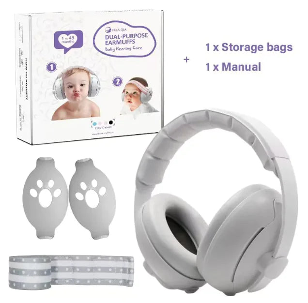QuietBuds 2-in-1 Baby Ear Protectors - SafeBabyKinder