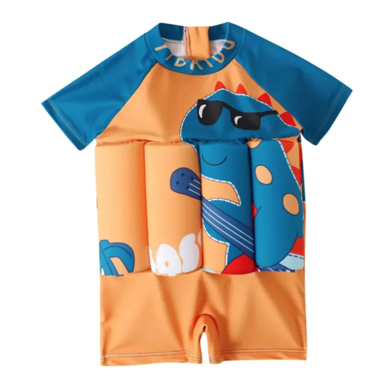 Kids' Dinosaur Buoyancy Swimsuit Jumpsuit - SafeBabyKinder